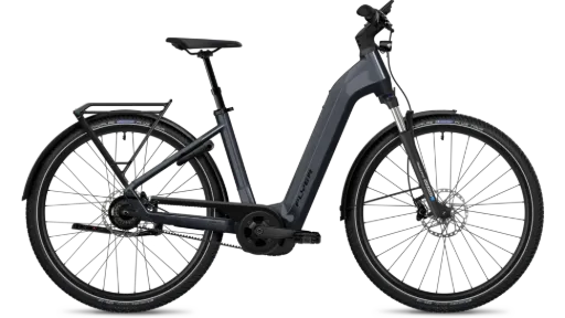 [ECOX295628] Flyer Gotour 5.43 CX - cadre ouvert (S, Gris, 750 Wh)