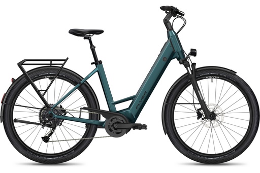 [ECOX296833] Flyer Gotour EL 3.12 XC - cadre ouvert (XS/S, Vert, 625 Wh)