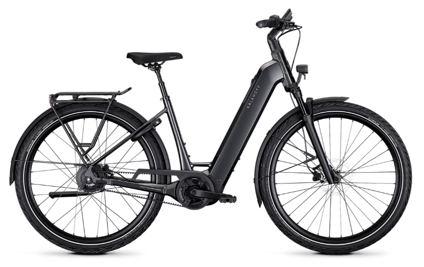 [ECOX298313] Kalkhoff Image 3 Excite 380 cadre ouvert (S, Noir, 600 Wh)