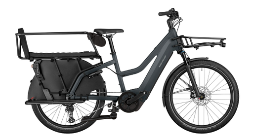 [ECOX300225] Riese & Müller Multicharger 3 Mixte Family (S/M, Noir, 625 Wh)