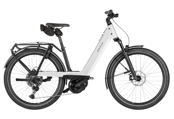 [ECOX306230] Riese & Müller Nevo 5 Touring (XS, Bleu, 600 Wh, Sans Offroad kit, Sans Comfort kit, Sans puce RX Chip, Sans porte-bagages avant, Sans assistance au freinage)