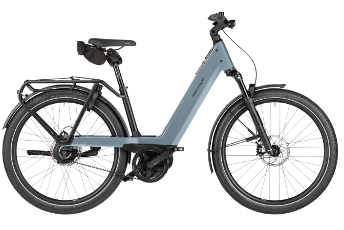 [ECOX307778] Riese & Müller Nevo 5 Vario (XS, Bleu, 600 Wh, Sans Offroad kit, Sans Comfort kit, Sans puce RX Chip, Sans porte-bagages avant, Sans assistance au freinage)