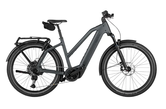 [ECOX328400] Riese & Müller Charger 5 Mixte Touring Core (S, Gris foncé, 600 Wh)