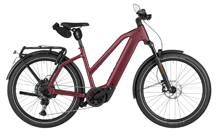 [ECOX329400] Riese & Müller Charger 5 Mixte Touring HS (S, Gris foncé, 800 Wh, Sans Offroad kit, Sans Comfort kit, Sans puce RX Chip, Sans porte-bagages avant, Sans assistance au freinage)