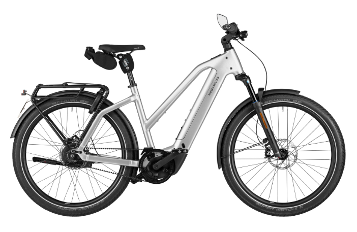 [ECOX330344] Riese & Müller Charger 5 Mixte Vario HS (S, Gris foncé, 800 Wh, Sans Offroad kit, Sans puce RX Chip, Sans porte-bagages avant, Sans assistance au freinage)