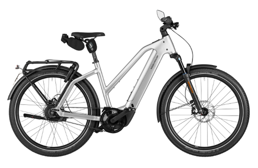 [ECOX330344] Riese & Müller Charger 5 Mixte Vario HS (S, Gris foncé, 800 Wh, Sans Offroad kit, Sans puce RX Chip, Sans porte-bagages avant, Sans assistance au freinage)