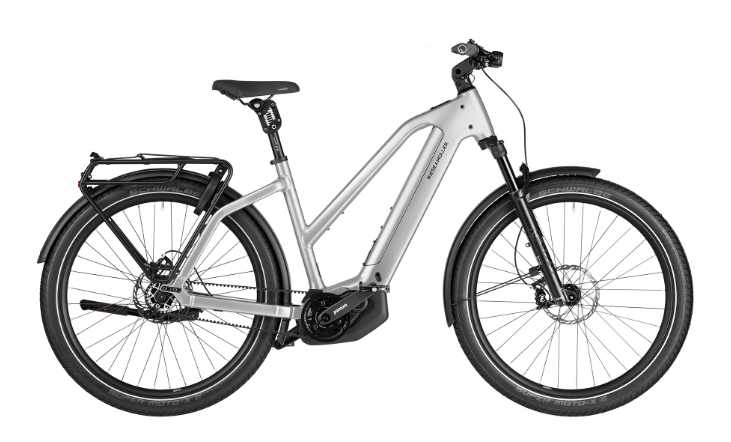 [ECOX331056] Riese & Müller Charger 5 Mixte Pinion (S, Gris foncé, 600 Wh, Sans Offroad kit, Sans Comfort kit, Sans porte-bagages avant, Porte-sacoches)