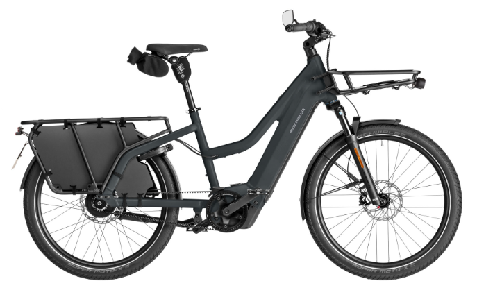 [ECOX334515] Riese & Müller Multicharger 3 Mixte Vario HS (S/M, Noir, 750 Wh, Sans kit, Sans Offroad kit, Sans puce RX Chip, Porte-bagages avant cargo, Sans assistance au freinage)