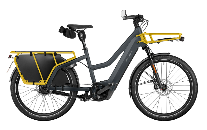 [ECOX336435] Riese & Müller Multicharger 3 Mixte Rohloff HS (S/M, Noir, 750 Wh, Sans kit, Sans Offroad kit, Sans puce RX Chip, Porte-bagages avant cargo, Sans assistance au freinage)