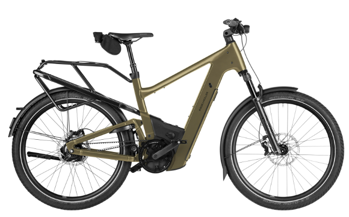 [ECOX344334] Riese & Müller Delite 5 Rohloff (S/M, Gris foncé, 800 Wh, Sans Offroad kit, Sans Comfort kit, Sans porte-bagages avant, Sans assistance au freinage, Porte-sacoches)