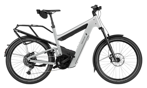 [ECOX345295] Riese & Müller Superdelite 5 Touring (S/M, Vert, 800 + 400 Wh, Sans Offroad kit, Sans porte-bagages avant, Sans assistance au freinage, Porte-sacoches)