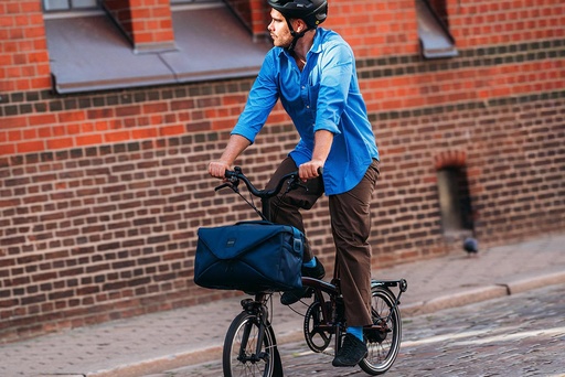 [ECOX349122] Brompton Electric Zip Bag Large (Bleu)