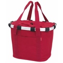 Klickfix Panier avant Bikebasket rouge