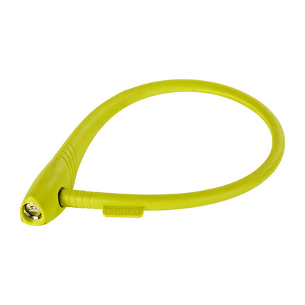 Antivol Abus U-grip cable 560/65 jaune (lime)