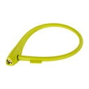 Abus U-grip cable 560/65 jaune (lime)