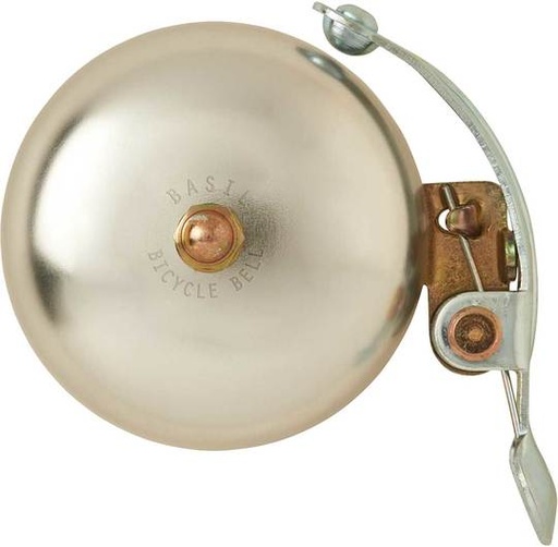 [Ecox006366] BASIL SONNETTE DING-DONG PORTLAND 55mm ALUMINIUM NATUREL