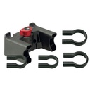 KlickFix adaptateur cintre verrouillable noir, pour Ø 22-26 et 31,8mm