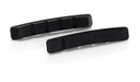 XLC BS-X07 SET DE 4 PATINS DE FREIN À CARTOUCHE V-BRAKE 72 mm NOIRS