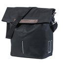 Basil - Sac arrière City Shopper - réfléchissant, imperméable, noir - 14-16L