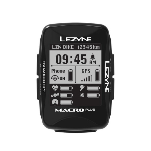 [Ecox131717] NEW GPS LEZYNE MACRO PLUS - Y13 &amp; CEINTURE CARDIO