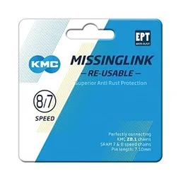 Maillon de fermeture KMC 7/8V.7.1 mm — vélo électrique
