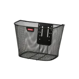 Klickfix Panier Avant "Fixe" noir avec attache fix, 16l — vélo électrique