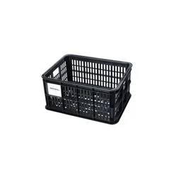 Basil Caisse de vélo en plastique recyclé S, noir - 17.5L — vélo électrique