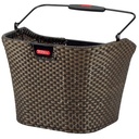 KLICKfix Panier avant bronze tressé 16 litres